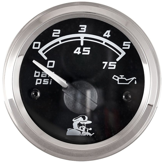 Указатель давления масла 0-5 Bar черный (10252234)